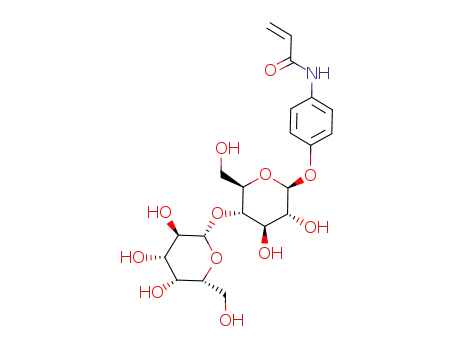N-{4-[(2S,3R,4R,5S,6R)-3,4-Dihydroxy-6-hydroxymethyl-5-((2S,3R,4S,5R,6R)-3,4,5-trihydroxy-6-hydroxymethyl-tetrahydro-pyran-2-yloxy)-tetrahydro-pyran-2-yloxy]-phenyl}-acrylamide