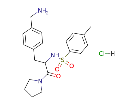 N<sub>α</sub>-Tosyl-4-aminomethylphenylalaninpyrrolidid