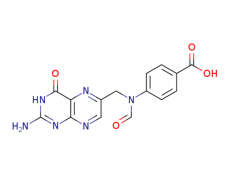 Benzoic acid,4-[[(2-amino-3,4-dihydro-4-oxo-6-pteridinyl)methyl]formylamino]- cas  119-20-0
