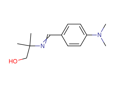 1-Propanol,2-[[[4-(dimethylamino)phenyl]methylene]amino]-2-methyl- cas  25466-48-2