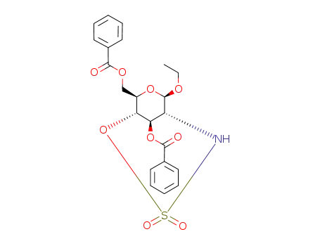 8-O-ethyl-9,10-di-O-benzoyl-5,7-dioxa-3-thia-2-azabicyclo[3.3.1]decane-3,3-dioxide