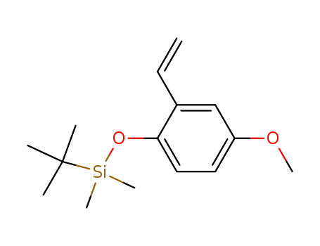 2-tert-butyldimethylsilyloxy-5-methoxystyrene