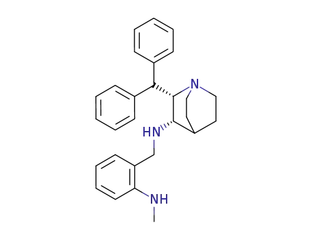 cis-2-(diphenylmethyl)-N-<<2-(methylamino)phenyl>methyl>-1-azabicyclo<2.2.2>octan-3-amine