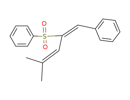 4-Methyl-2-(phenylsulfonyl)-1-phenyl-1,3-pentadiene