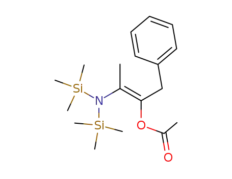 2-(Ethanoyloxy)-1-phenyl-3-<bis(trimethylsilyl)amino>-2-butene
