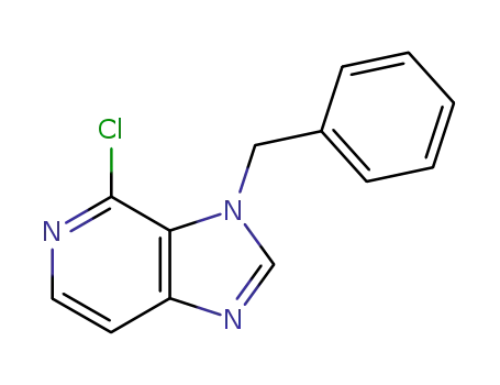 3-benzyl-4-chloro-3H-imidazo<4,5-c>pyridine