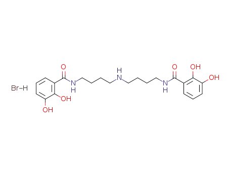 N<sup>1</sup>,N<sup>9</sup>-bis(2,3-dihydroxybenzoyl)bis(4-aminobutyl)amine hydrobromide