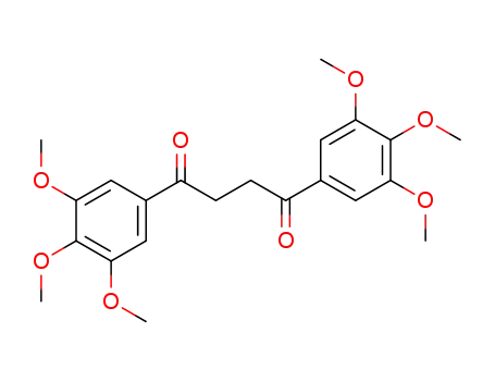 Molecular Structure of 101394-53-0 (1,4-Butanedione, 1,4-bis(3,4,5-trimethoxyphenyl)-)