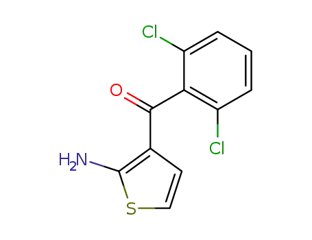 2-Amino-3-(2,6-dichlorbenzoyl)-thiophen