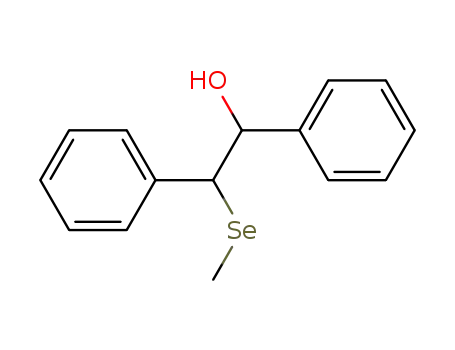 1,2-diphenyl-2-methylseleno-ethane-1-ol