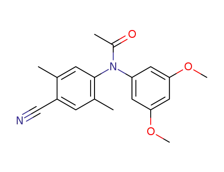 N-acetyl-N-(3',5'-dimethoxyphenyl)-4-cyano-2,5-dimethylaniline