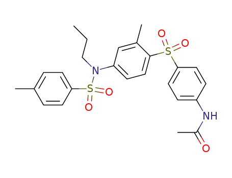 Acetamide,
N-[4-[[2-methyl-4-[[(4-methylphenyl)sulfonyl]propylamino]phenyl]sulfonyl]
phenyl]-