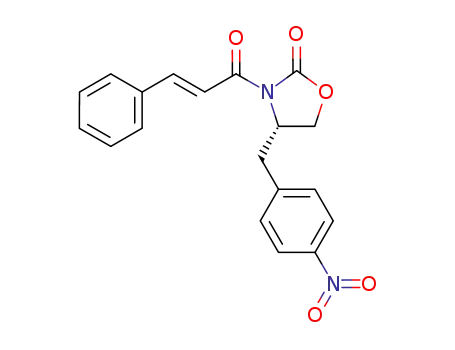 (4S)-4-(4-nitrobenzyl)-3-[(2E)-3-phenylprop-2-enoyl]-1,3-oxazolidin-2-one