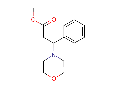 4-Morpholinepropanoic acid, b-phenyl-, methyl ester