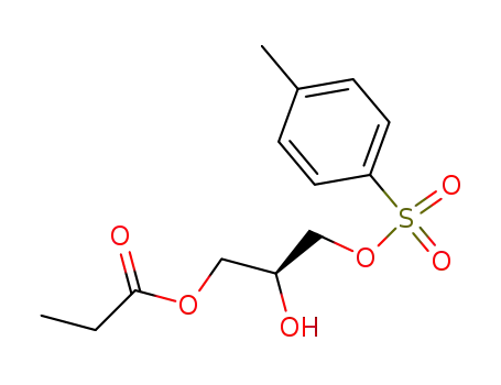 Propionic acid (S)-2-hydroxy-3-(toluene-4-sulfonyloxy)-propyl ester