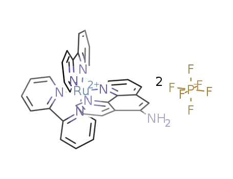 Bis(2,2'-bipyridine)-(5-aminophenanthroline)ruthenium bis(hexafluorophosphate)