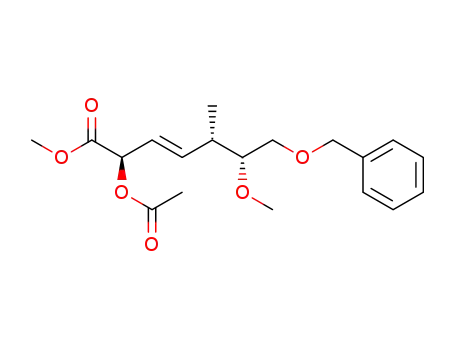 (E)-(2R,5S,6R)-Methyl 2-acetoxy-7-(benzyloxy)-6-methoxy-5-methylhept-3-enoate