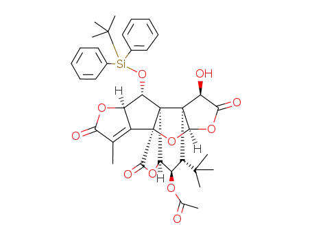 7-Acetoxy-1-(tert-butyldiphenylsilyloxy)-10-hydroxy-3,14-didehydroginkgolid