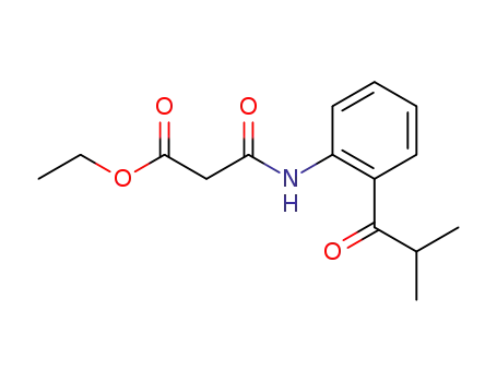 Ethyl 3-(2-isobutyrylphenylamino)-3-oxopropanoate