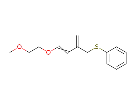 Benzene, [[4-(2-methoxyethoxy)-2-methylene-3-butenyl]thio]-, (E)-
