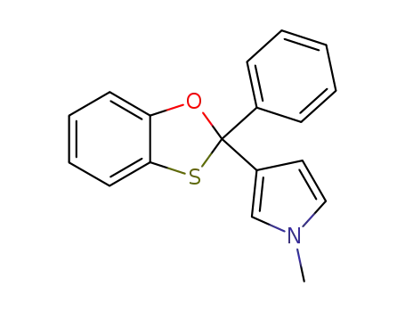 1-Methyl-3-(2-phenyl-benzo[1,3]oxathiol-2-yl)-1H-pyrrole