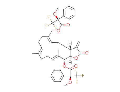 Molecular Structure of 1035968-25-2 (C<sub>40</sub>H<sub>42</sub>F<sub>6</sub>O<sub>8</sub>)