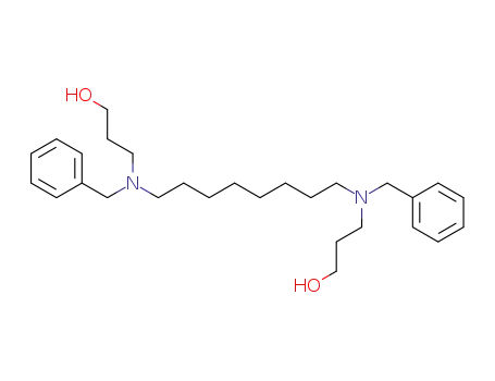 N,N'-bis(3-hydroxylpropyl)-N,N'-bis(phenylmethyl)-1,8-diaminooctane