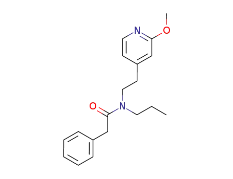 N-n-propyl-N-<2-(2-methoxy-4-pyridyl)ethyl>-2-phenylethanamide