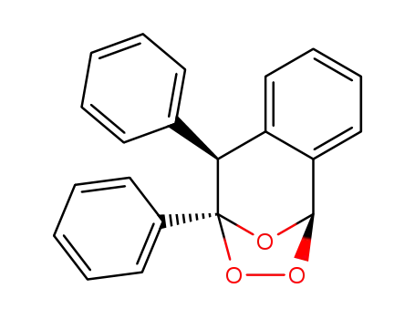 (1R,8S,9R)-8,9-Diphenyl-10,11,12-trioxa-tricyclo[7.2.1.0<sup>2,7</sup>]dodeca-2,4,6-triene