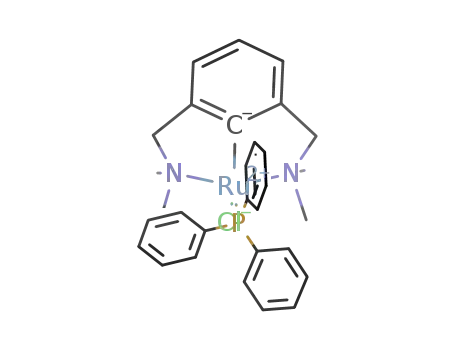 [RuCl(C<sub>6</sub>H<sub>3</sub>(CH<sub>2</sub>NMe<sub>2</sub>)2-2,6-N,C,N')(PPh<sub>3</sub>)]