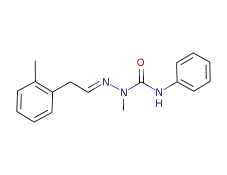 Molecular Structure of 1010384-88-9 (2-methyl-4-phenyl-1-(2-o-tolylethylidene)semicarbazide)