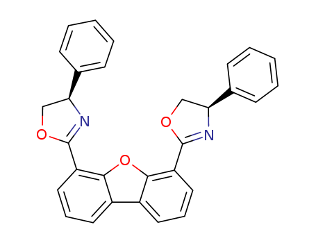 Oxazole, 2,2'-(4,6-dibenzofurandiyl)bis[4,5-dihydro-4-phenyl-, (4R,4'R)-(195433-00-2)