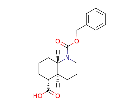 (4aα,5α,8aβ)-octahydro-1,5(2H)-quinolinedicarboxylic acid 1-phenylmethyl ester