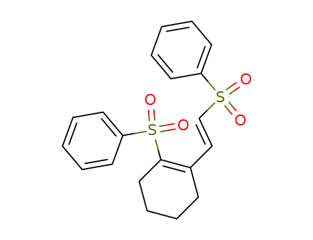 trans-2-<2-(phenylsulfonyl)ethenyl>-1-(phenylsulfonyl)cyclohexene