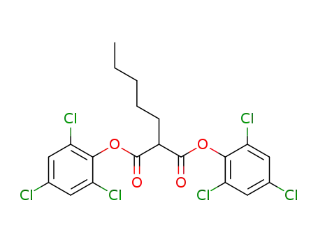 bis(2,4,6-trichlorophenyl) n-pentylmalonate