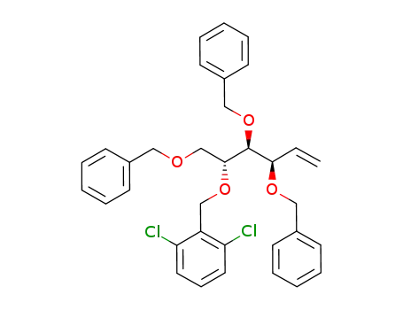 3,4,6-tri-O-benzyl-5-O-<(2,6-dichlorophenyl)methyl>-1,2-dideoxy-D-gluc-1-enitol