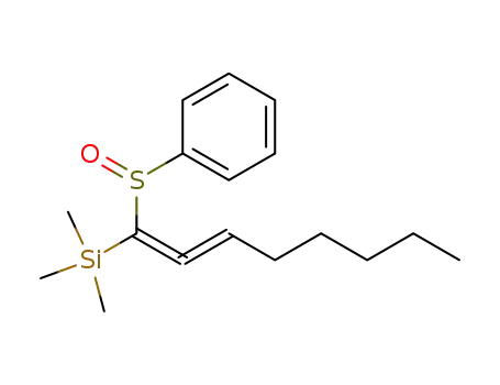 [1-(Benzenesulfinyl)octa-1,2-dien-1-yl](trimethyl)silane