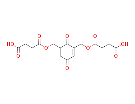2,6-bis(hydroxymethyl)-1,4-benzoquinone bis(hydrogen succinate)