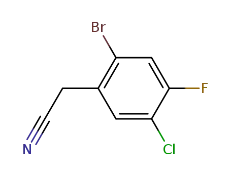 (2-bromo-5-chloro-4-fluoro-phenyl)-acetonitrile