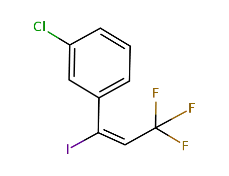 (E)-1-iodo-1-(3-chlorophenyl)-3,3,3-trifluoropropene