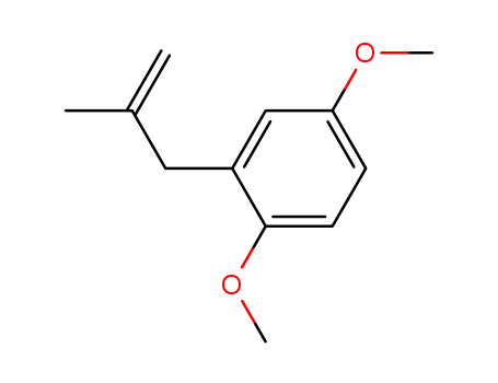 Molecular Structure of 35205-21-1 (3-(2,5-DIMETHOXYPHENYL)-2-METHYL-1-PROPENE)