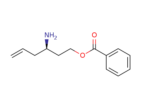 5-Hexen-1-ol, 3-amino-, benzoate (ester), (R)-