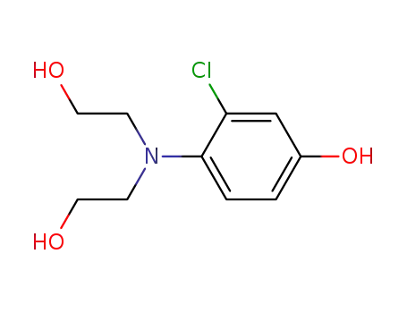 4-[Bis-(2-hydroxy-ethyl)-amino]-3-chloro-phenol