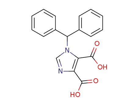 1-(α-Phenylbenzyl)imidazole-4,5-dicarboxylic acid