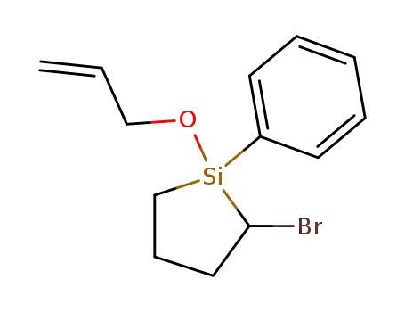 1-allyloxy-1-phenyl-2-bromo-1-silacyclopentane