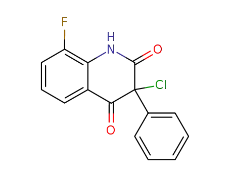 3-Chloro-8-fluoro-2-hydroxy-3-phenylquinolin-4(3H)-one