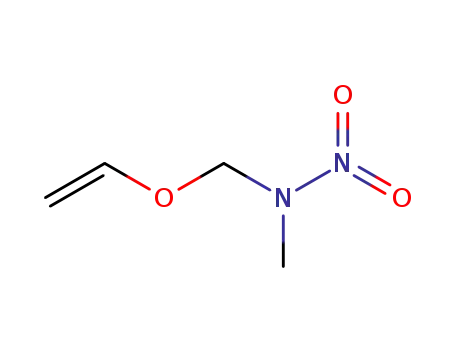 Molecular Structure of 134842-18-5 (Methanamine, 1-(ethenyloxy)-N-methyl-N-nitro-)