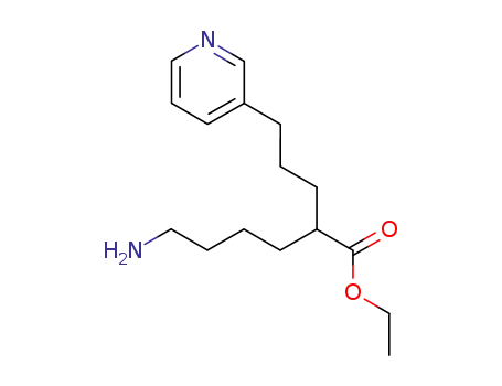 3-Pyridinepentanoic acid, a-(4-aminobutyl)-, ethyl ester