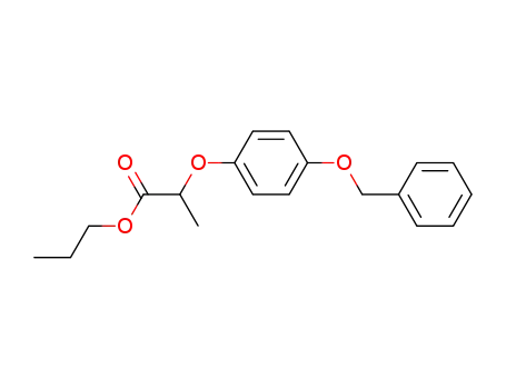 Propyl (R,S)-2-<4-(benzyloxy)phenoxy>propanoate