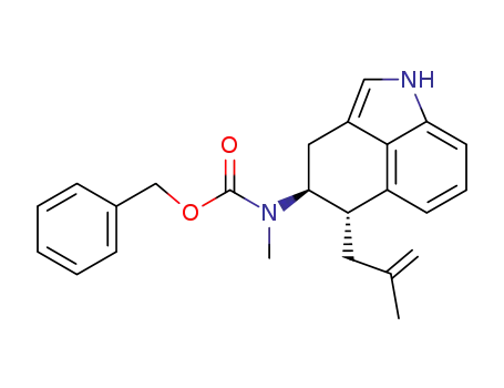 Methyl-[(4S,5S)-5-(2-methyl-allyl)-1,3,4,5-tetrahydro-benzo[cd]indol-4-yl]-carbamic acid benzyl ester